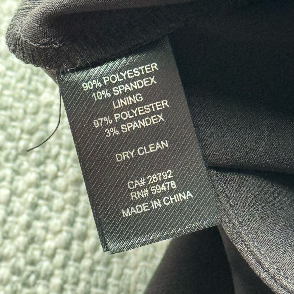 House of Harlow 1960 Black Rhinestone Fringe Blazer Mini Skirt Set Women’s Small - Picture 13 of 15